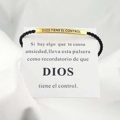 Pulsera DIOS TIENE EL CONTROL