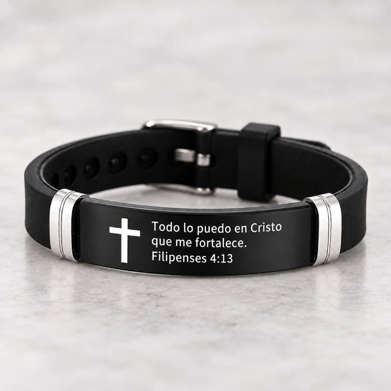 Pulsera ajustable Filipenses 4:13
