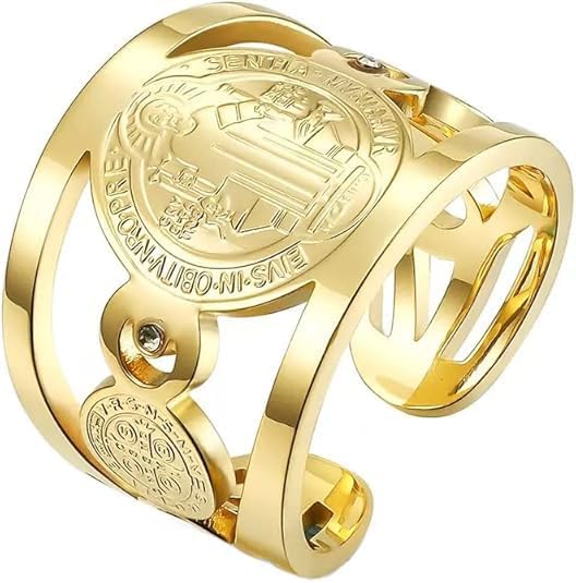 Anillo de San Benito para protección y paz